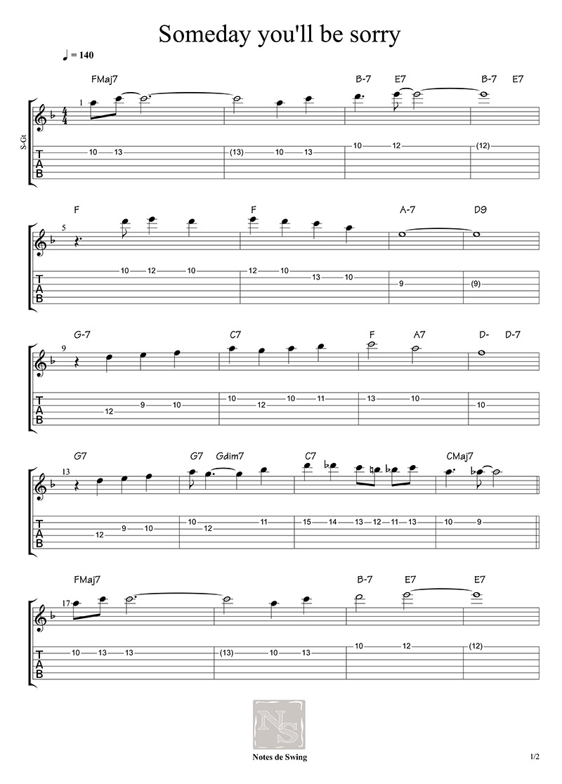 Someday youll be sorry 1